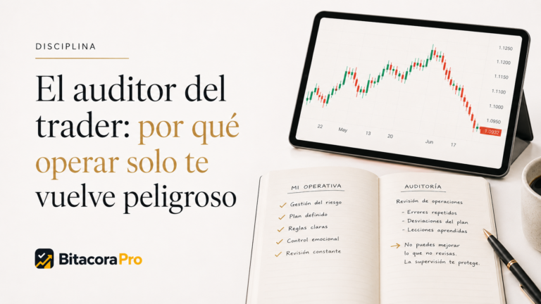 El auditor del trader: por qué operar solo te vuelve peligroso