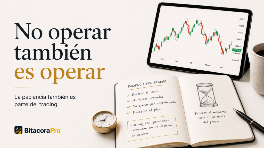 No operar también es operar: me costó mucho entenderlo